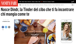 Dindr in Vanity Fair