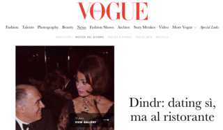 Dindr in Vogue
